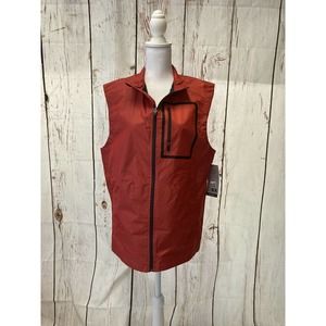 MSX By Michael Strahan NWT Men's Red Outerwear Vest W/ Pockets